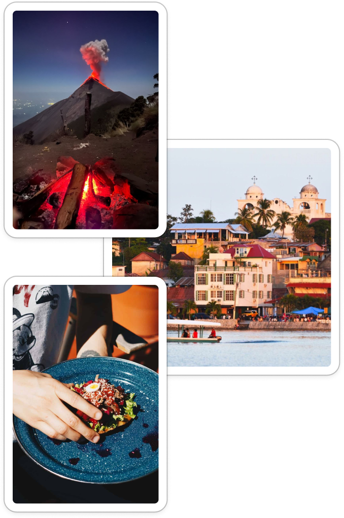 Private, fully managed trips to Guatemala.